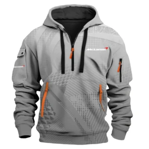 McLaren Exclusive Logo Hoodie Half Zipper OUFAHHZ3D081907McLZ